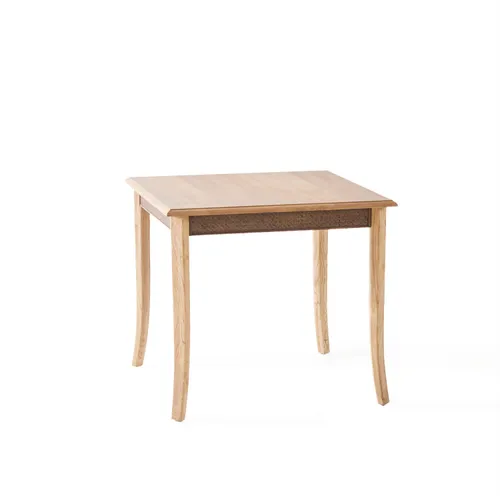 Mesa de comedor Jacob en Madera natural - Mesas de comedor, Uruguay | Satec