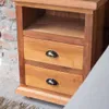 MESA DE LUZ BRAVA en Madera natural - Mesas de luz, Uruguay | Fundamento Muebles, vista 5 de 5