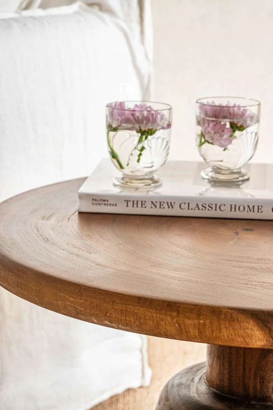 MESA ALMOND - SUAR TOSTADO - DIAMETRO 70 CMS en Marrón - Mesas de living, Uruguay | La Iberica, vista 7
