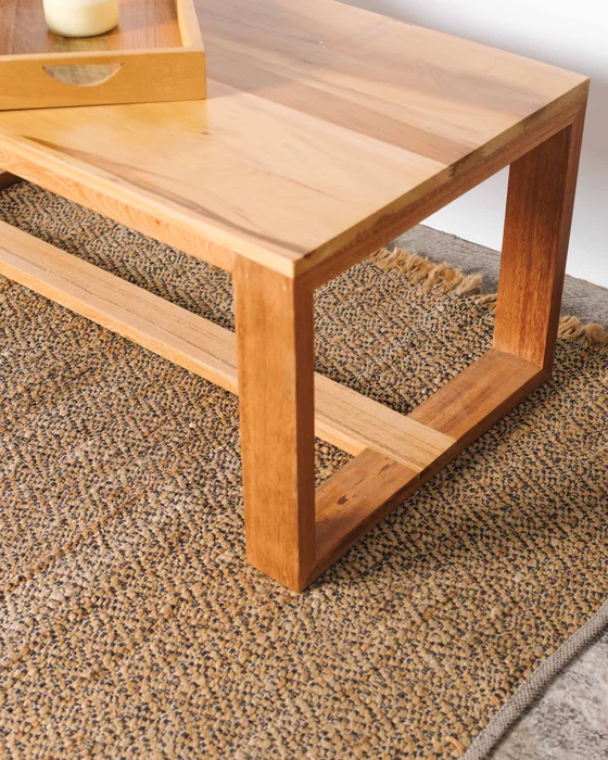 MESA RATONA ANDRÓMEDA 120x60 en Madera natural - Mesas de living, Uruguay | Fundamento Muebles, vista 2