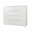 Comoda 8 Cajones - Línea FIT - Blanco - Cómodas, Uruguay | Ecowood, vista 2 de 3