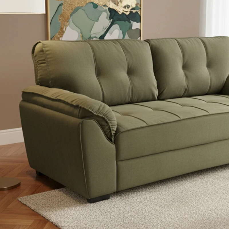 Sillón 3 Cuerpos - Montana Microfibra - Verde en Verde - Sillones y sofás, Uruguay | Rústico Hogar, vista 3
