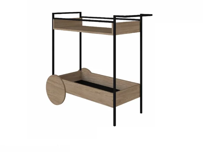 Carro Bar DIXON en Madera natural - Muebles para TV, Uruguay | Finkel
