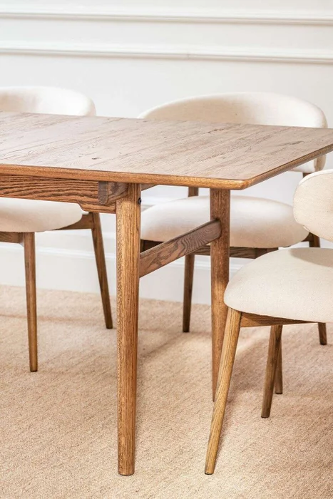 MESA COMEDOR MILANO - ROBLE - 2.45 X 0.90 MTS en Marrón - Mesas de comedor, Uruguay | La Iberica, vista 13