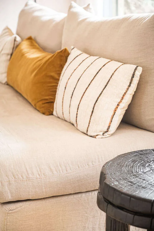 SILLON MANUELA 2.20 MTS - LINO CRUDO en Blanco - Sillones y sofás, Uruguay | La Iberica, vista 12