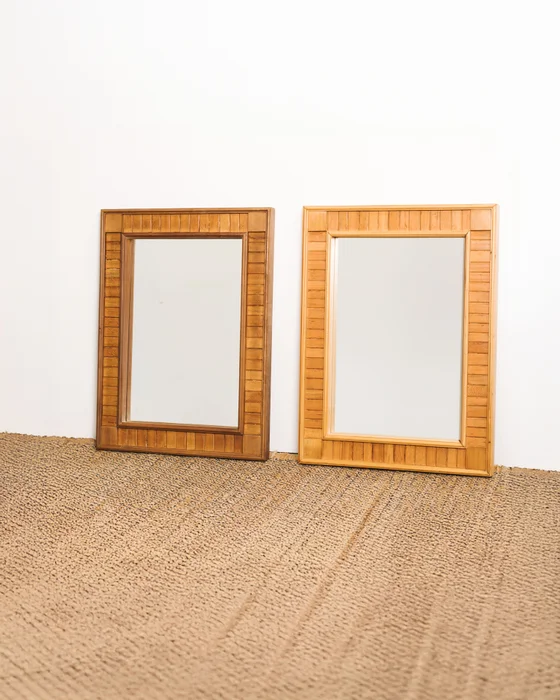 ESPEJO TRAMANDAÍ 80x60 en Madera natural - Espejos, Uruguay | Fundamento Muebles, vista 2