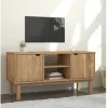 Rack TV 2 P Mel/Gris Linea Nordica en Madera Maciza - Muebles para TV, Uruguay | Que Sal Muebleria, vista 12 de 18
