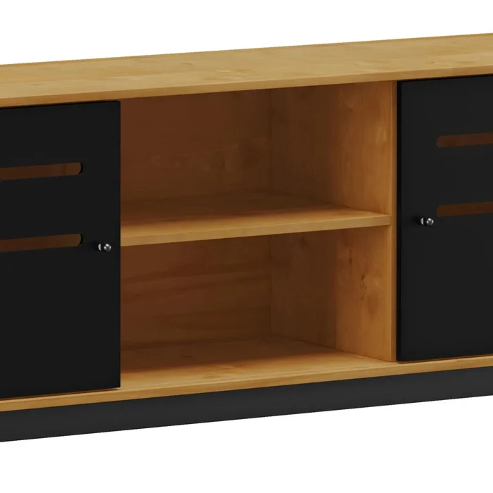 Rack puertas corredizas - Linea Loft en Multicolor - Muebles para TV, Uruguay | Ecowood, vista 5