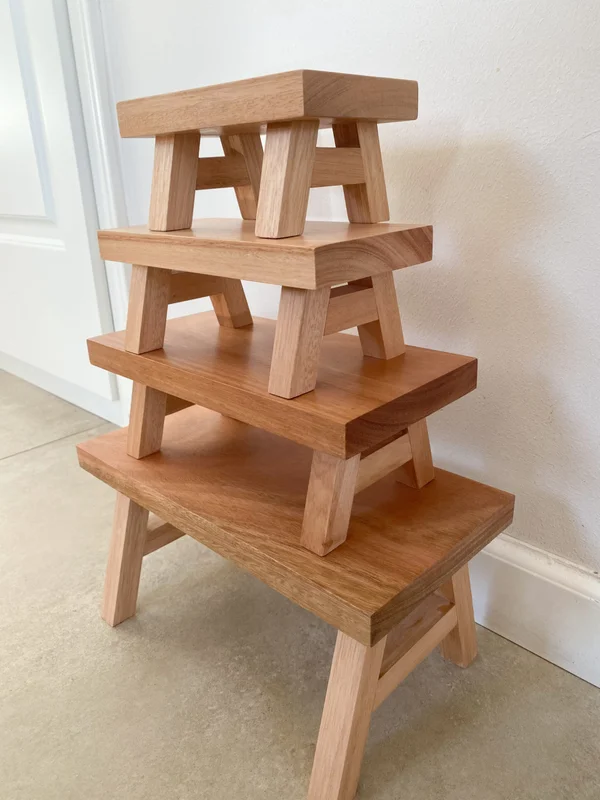 Banquito 30 cm 4p en Madera natural - Decoración, Uruguay | Dreams On Time, vista 15