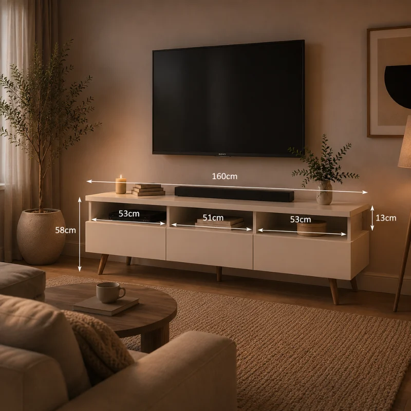 Rack Alba en Gris - Muebles para TV, Uruguay | Casa Brava, vista 3