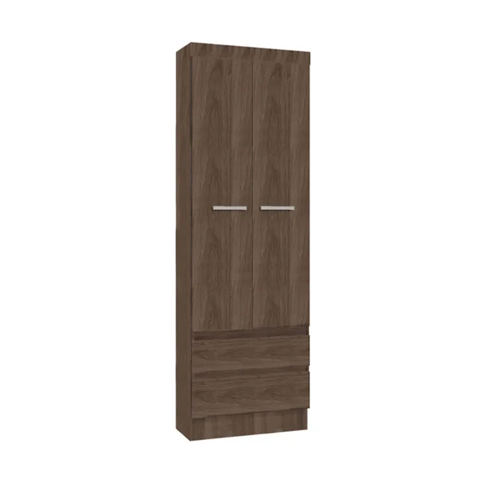 Placard Ropero 2 Puertas Mdp Marron 0200r Viena en MALBEC - Roperos y placares, Uruguay | Divino, vista 3