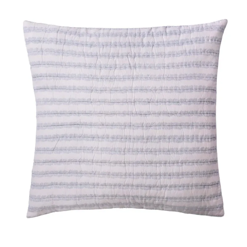 Funda De Almohadón Porto Algodon 65*65,bco/azul - Textiles, Uruguay | Divino