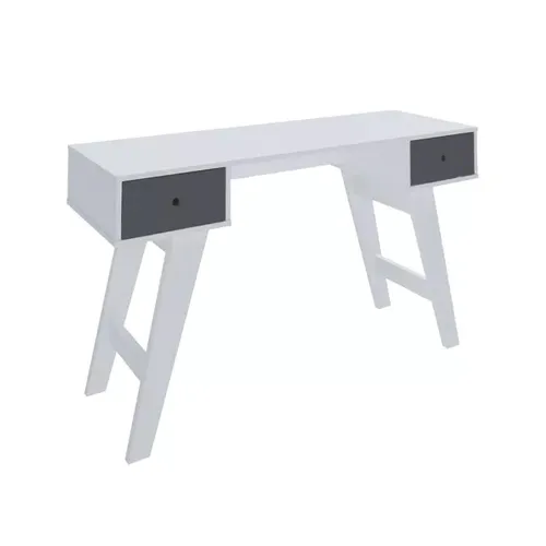 Escritorio Oficina Retro 2 Cajones Patas Altas - Escritorios y sillas de escritorio, Uruguay | Lais Muebles