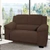 Sillon Sofa Living 2 Cuerpos Tapizado Tela Color Marron en Marrón - Sillones y sofás, Uruguay | Soy Hogar, vista 3