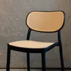 Juego de Comedor Mesa Louvre Redonda Negra 90cm + Sillas Esterilla Polipropileno - Sillas, Uruguay | Berna home, vista 3 de 5
