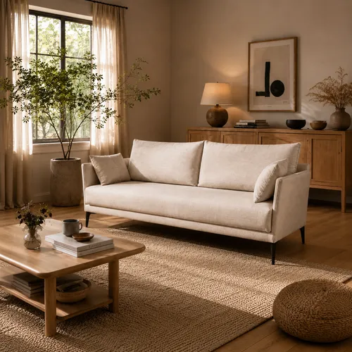 Sofa Prost en Beige - Sillones y sofás, Uruguay | Casa Brava