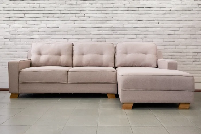 SILLON CHAISE LOUNGE LINO EROS IZQUIERDA en Beige - Sillones y sofás, Uruguay | Alfa Ventas