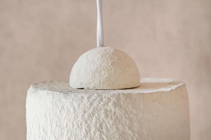 LAMPARA DE TECHO OLIVIA - PAPEL MACHE en Blanco - Lámparas colgantes, Uruguay | La Iberica, vista 2