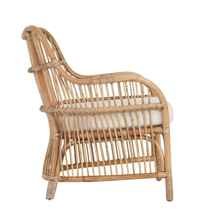Butaca Rattan Natural-beige Kona Natural en Madera natural - Sillones y sofás, Uruguay | Divino, vista 5