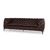 Sofá Rembrandt - Cuero Advanced - 3 cuerpos - Havana - (Preventa) en Marrón - Sillones y sofás, Uruguay | NYR, vista 1 de 6