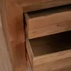 Mesa de Luz Rústica en Madera natural - Mesas de luz, Uruguay | Fabrica Italiana, vista 2 de 3