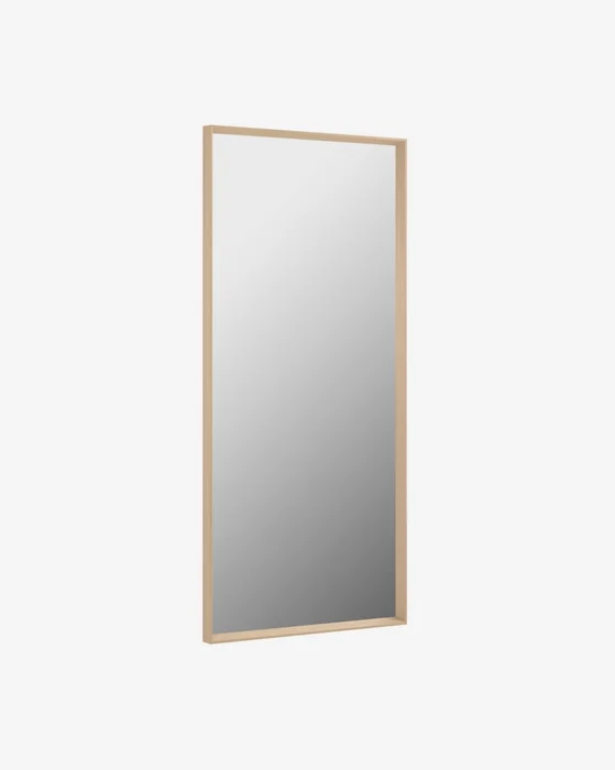 Espejo Nerina 80 x 180 cm con acabado natural - 80 x 180 cm en Madera natural - Espejos, Uruguay | Kavehome