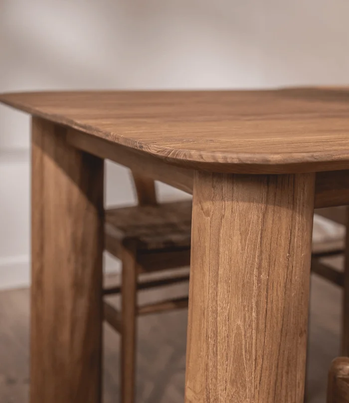 MESA COMEDOR ETIOPIA 225X100XH78 NAT RUSTIC en Madera natural, Uruguay | Masinfinito Casa, vista 2