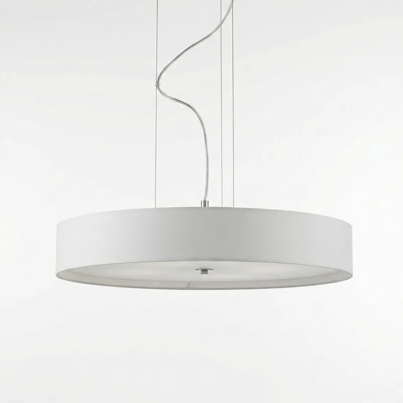 Colgante circular Luna en Blanco Reviews Artículo - Lámparas colgantes, Uruguay | La Perla