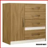 Comoda con puerta – Venus 707 en Multicolor - Cómodas, Uruguay | Punto Unión, vista 6 de 8