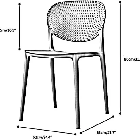 Silla Estela de jardin - Gris en Gris - Muebles para el exterior, Uruguay | La Cueva Muebles, vista 4