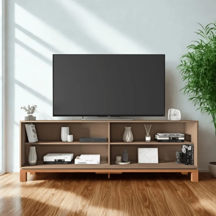 Rack Mondrian 1.8 en SUEDE - Muebles para TV, Uruguay | Albanés, vista 2