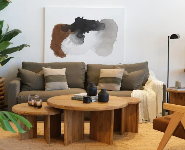SOFA BISCARROSSE 240CM ECORCE en Marrón - Sillones y sofás, Uruguay | Más Infinito Casa, vista 2
