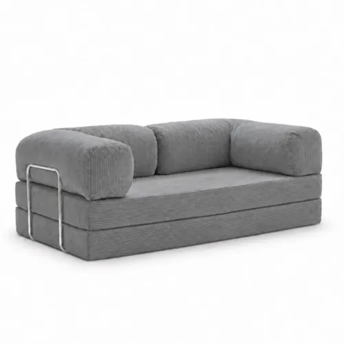 Sillón Cama Teddy - Gris | PREVENTA en Gris - Sillones y sofás, Uruguay | Samic