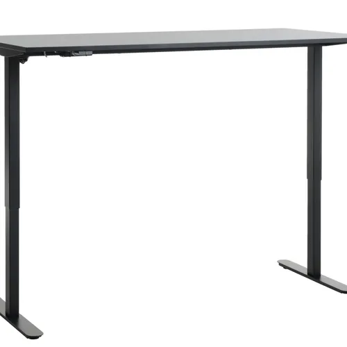 Escritorio altura reg SVANEKE 70x140 negro en Negro - Escritorios y sillas de escritorio, Uruguay | JYSK