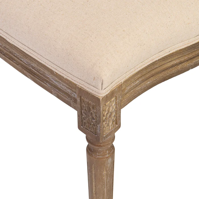 Silla De Comedor Madera Natural-beige Estilo Luis Xv en Madera natural - Sillas, Uruguay | Divino, vista 4