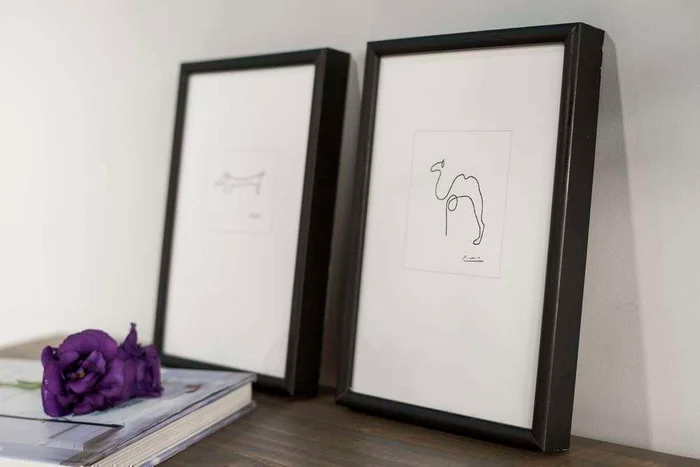 CUADRITO CAMELLO DE PICASSO en Blanco - Decoración de pared, Uruguay | La Iberica