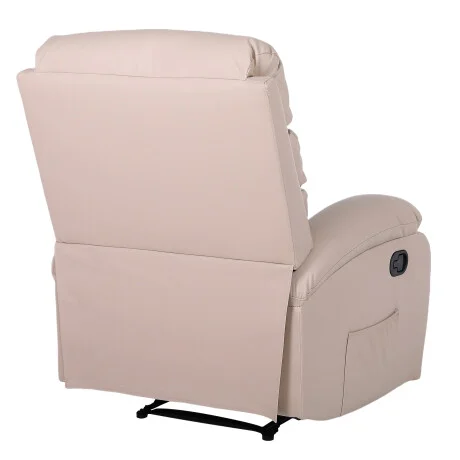 Sillon reclinable 1 cuerpo - Beige en Beige - Sillones y sofás, Uruguay | La Cueva Muebles, vista 18