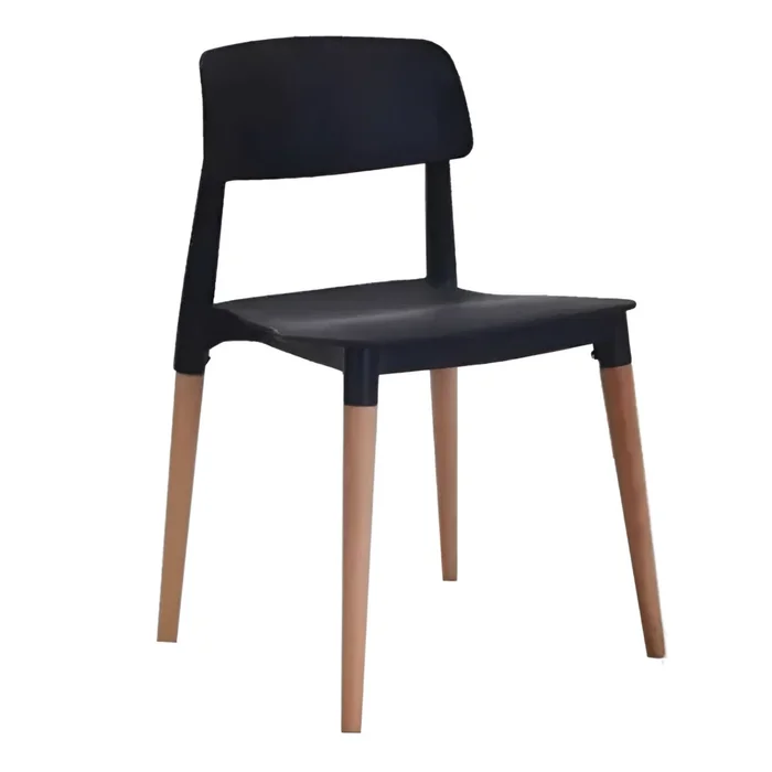 Silla Milan - Negro en Negro - Sillas, Uruguay | La Cueva Muebles, vista 2