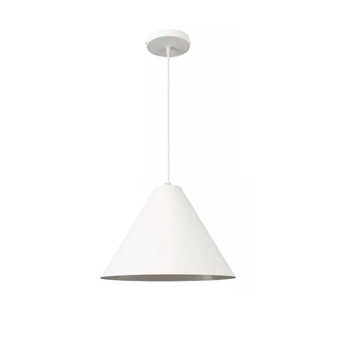 Luminaria Colgante Bucarest Big Blanca ø 35 cm en Blanco - Lámparas colgantes, Uruguay | Serlux
