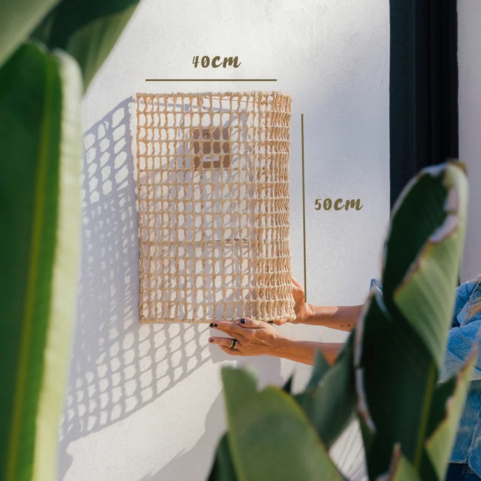 Aplique de Pared de Sisal Astra - Butacas, banquetas y puffs, Uruguay | Casakos, vista 7