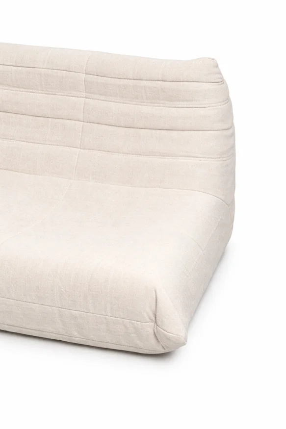 Sofá Marto, 2 Cuerpos - Arena en Madera natural - Sillones y sofás, Uruguay | Indian, vista 2