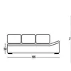 JUEGO DE LIVING RINCONERO ALPHAVILLE - Sillones y sofás, Uruguay | Igoa, vista 3 de 3