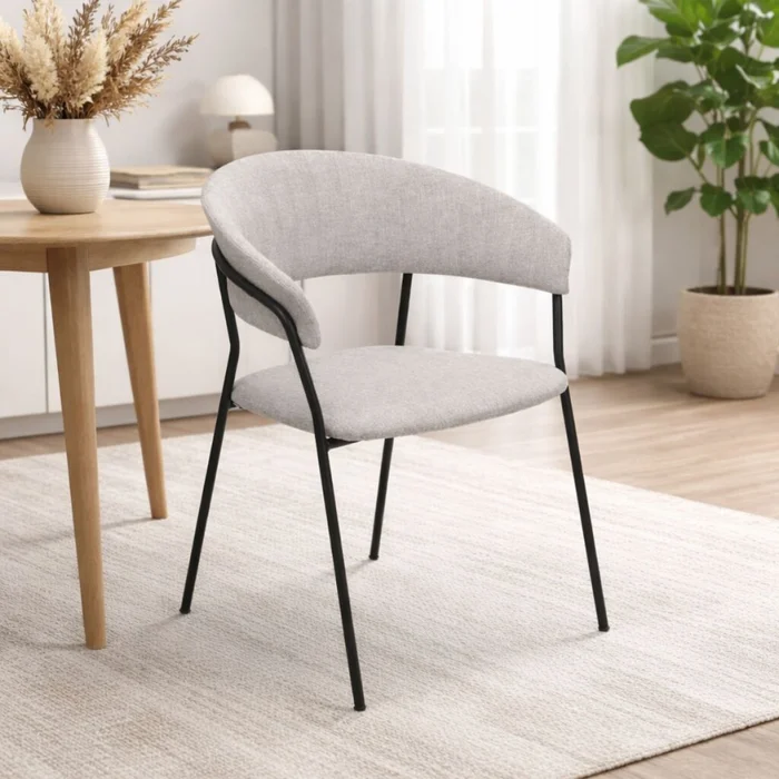 SILLA BELLE Gris en Gris - Sillas, Uruguay | Viasono