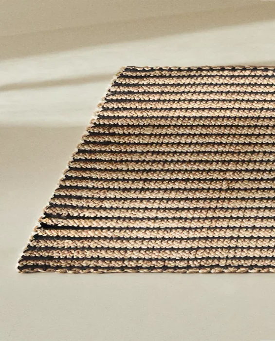 ALFOMBRA PASILLERA YUTE, Uruguay | Zara Home