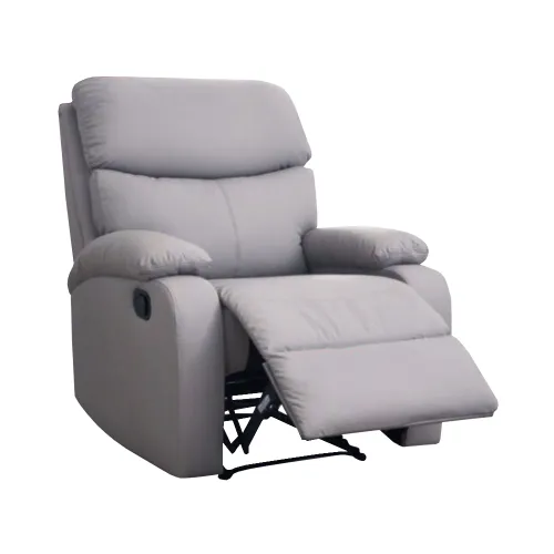 Butaca Sofa Living 1 Cuerpo Reclinable Manual Premium Gris en Gris - Butacas, banquetas y puffs, Uruguay | Soy Hogar