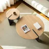 MESA DE CENTRO OSLO Natural CIRCULAR - Mesas de comedor, Uruguay | Viasono, vista 3 de 4