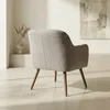 Butaca Melania - Tela Microfibra - C51 (Castaño) en Beige - Butacas, banquetas y puffs, Uruguay | NYR, vista 4 de 7