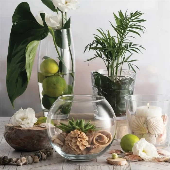 FLORERO PECERA Ø 31 CM H 24CM CRISA en Transparente - Jarrones, Uruguay | Decohogar, vista 2