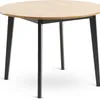 Mesa de comedor JEGIND Ø105 roble/negro en Roble/negro - Mesas de comedor, Uruguay | JYSK, vista 1 de 5