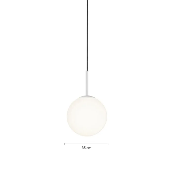 Lámpara Colgante Venancio 3 Blanco ø 35 cm en Blanco - Lámparas colgantes, Uruguay | Serlux, vista 5